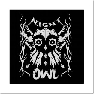 Night Owl Posters and Art